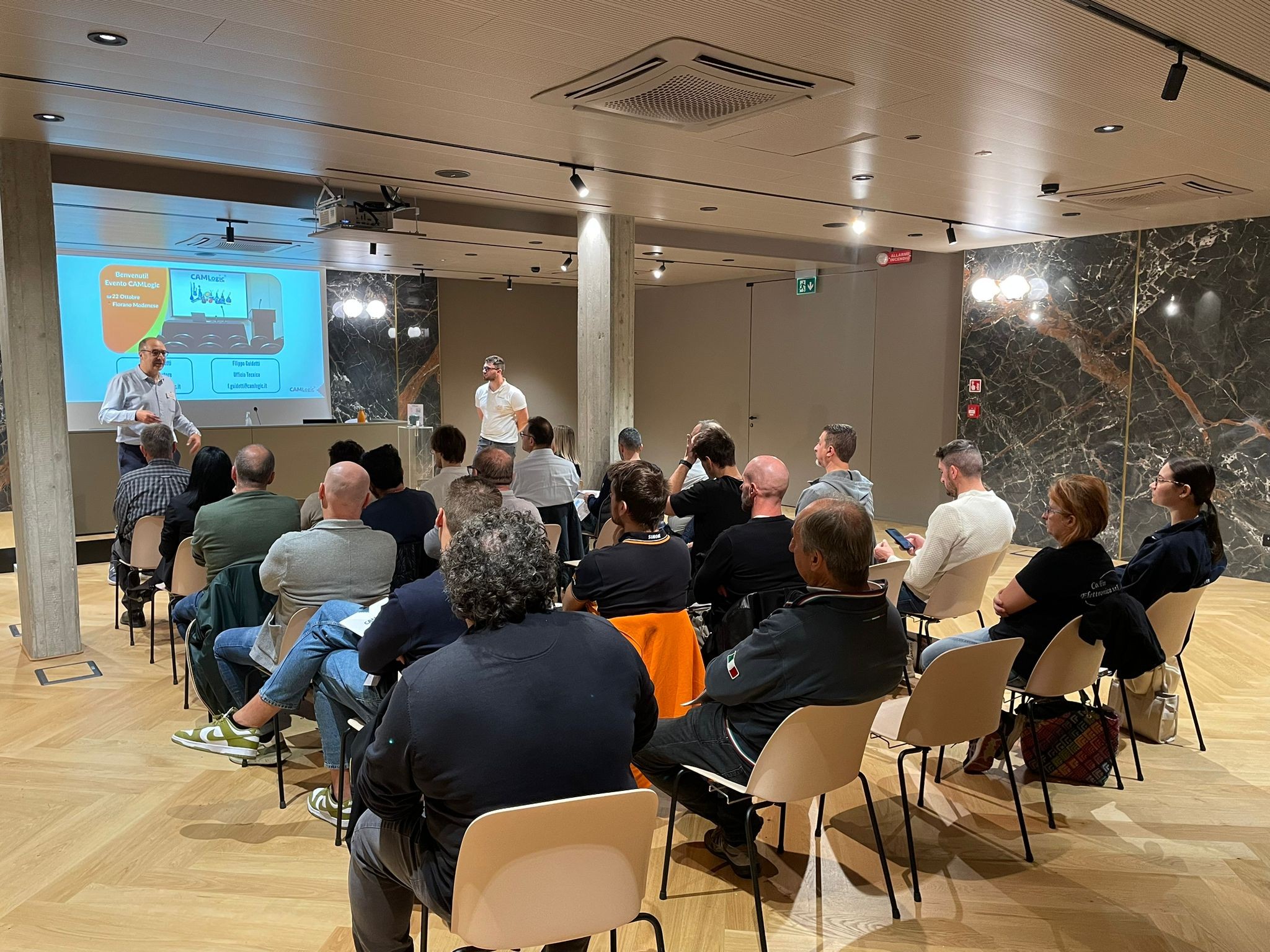Evento de CAMLogic en Fiorano Modenese