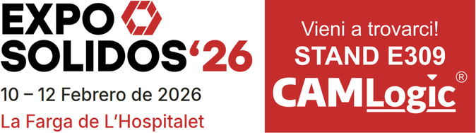 CAMLogic a EXPOSOLIDOS Barcellona 2026