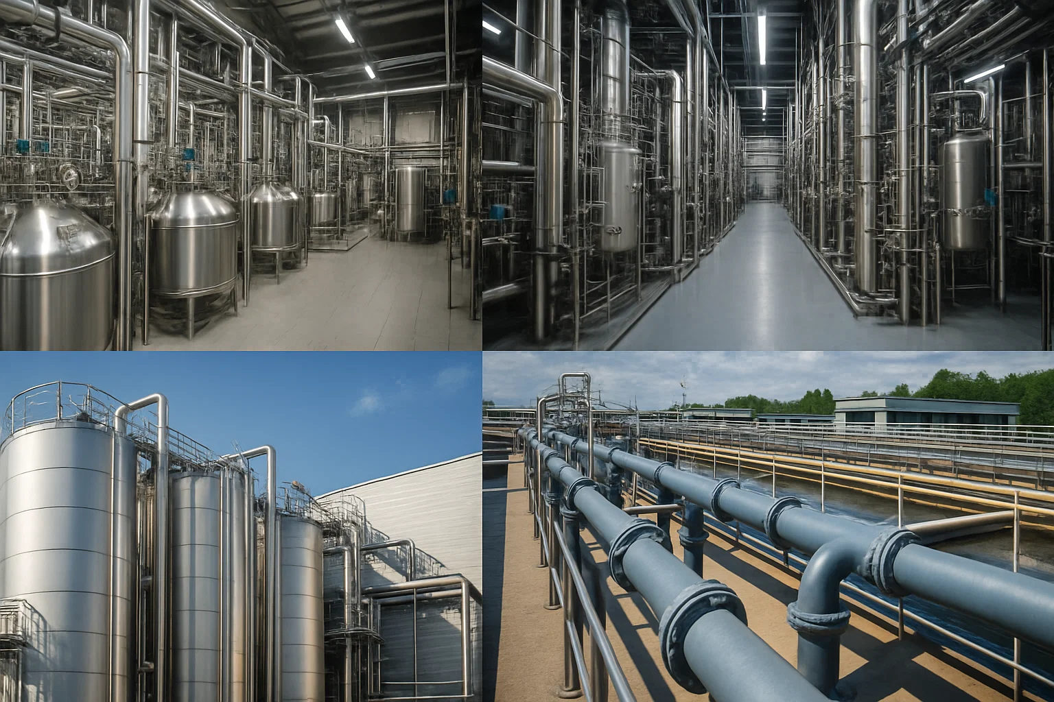 Secteurs industriels – chimique, agroalimentaire, traitement des eaux